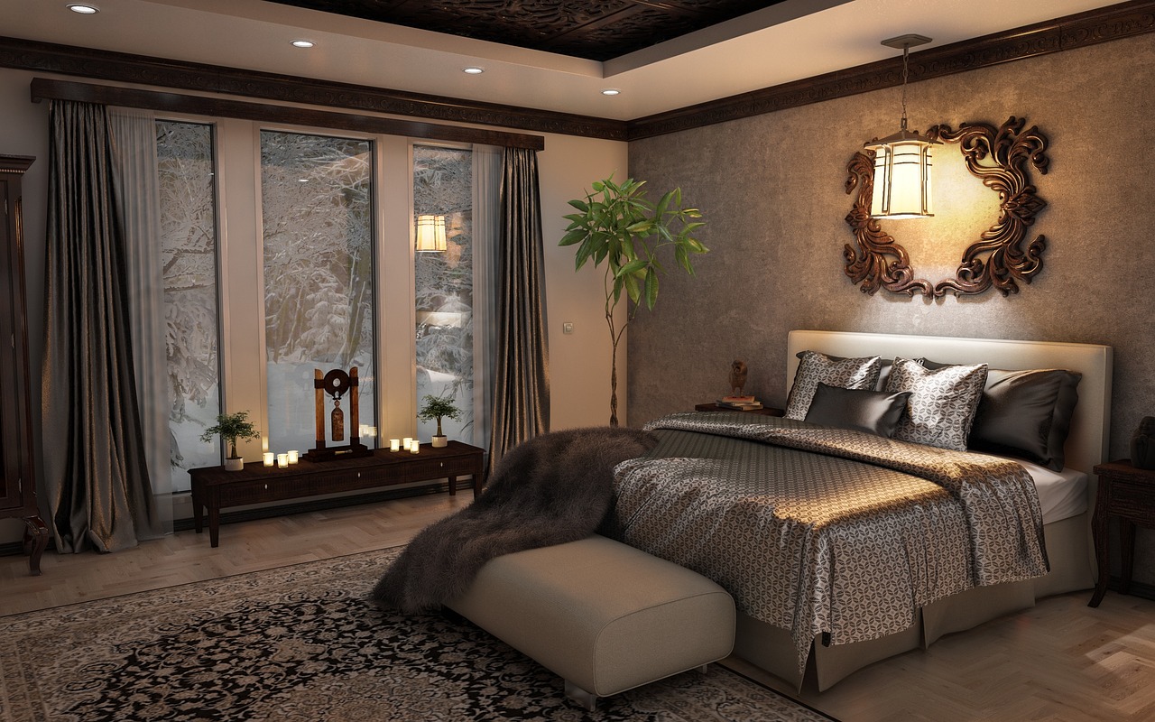 A well Bed Room